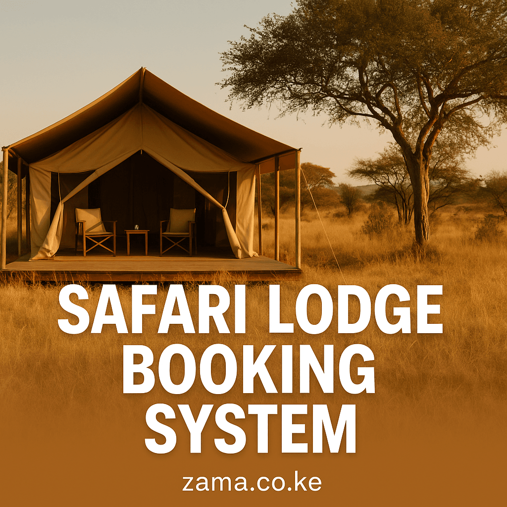 safari lodge booking system