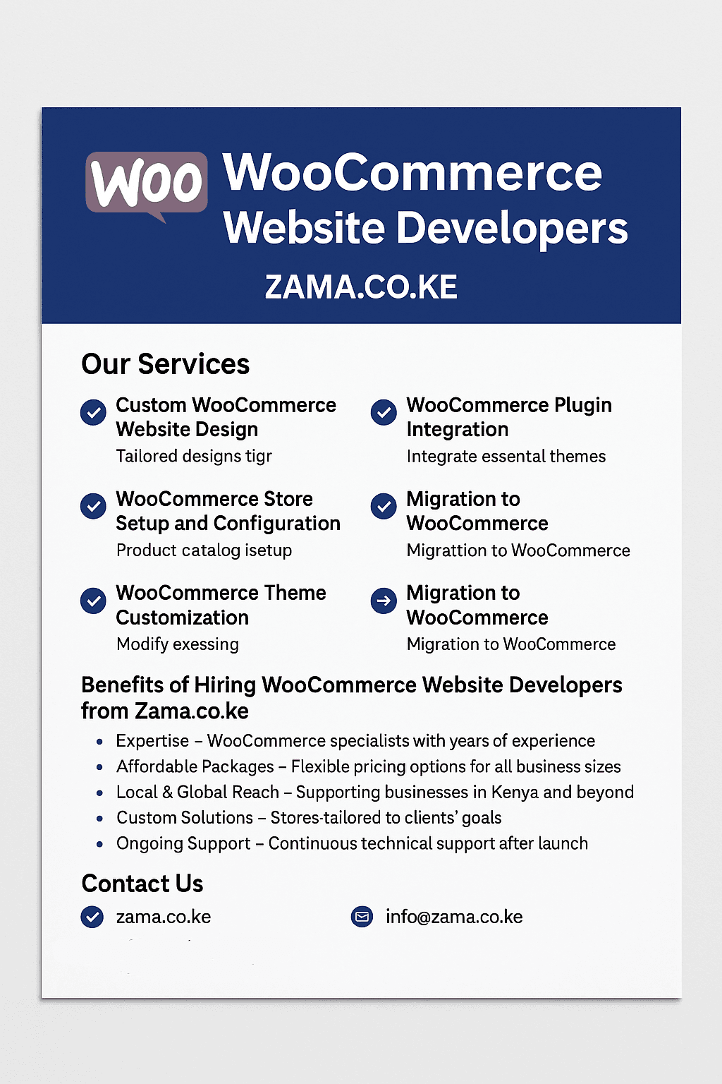 WooCommerce Website Developers