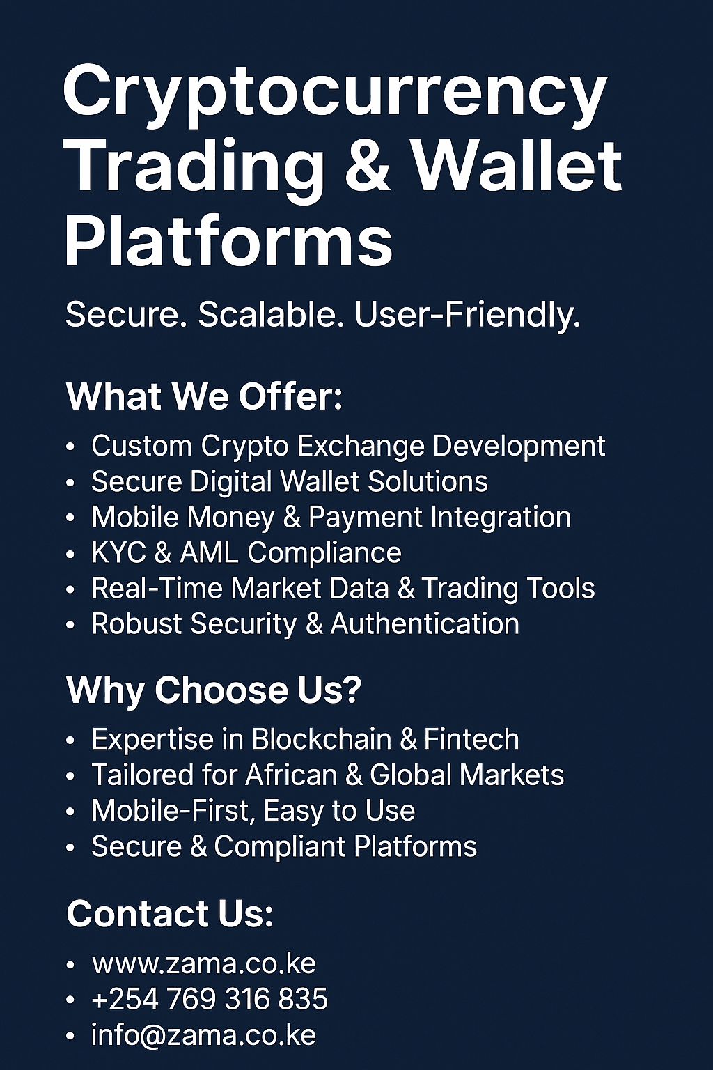 Cryptocurrency Trading and Wallet Platforms