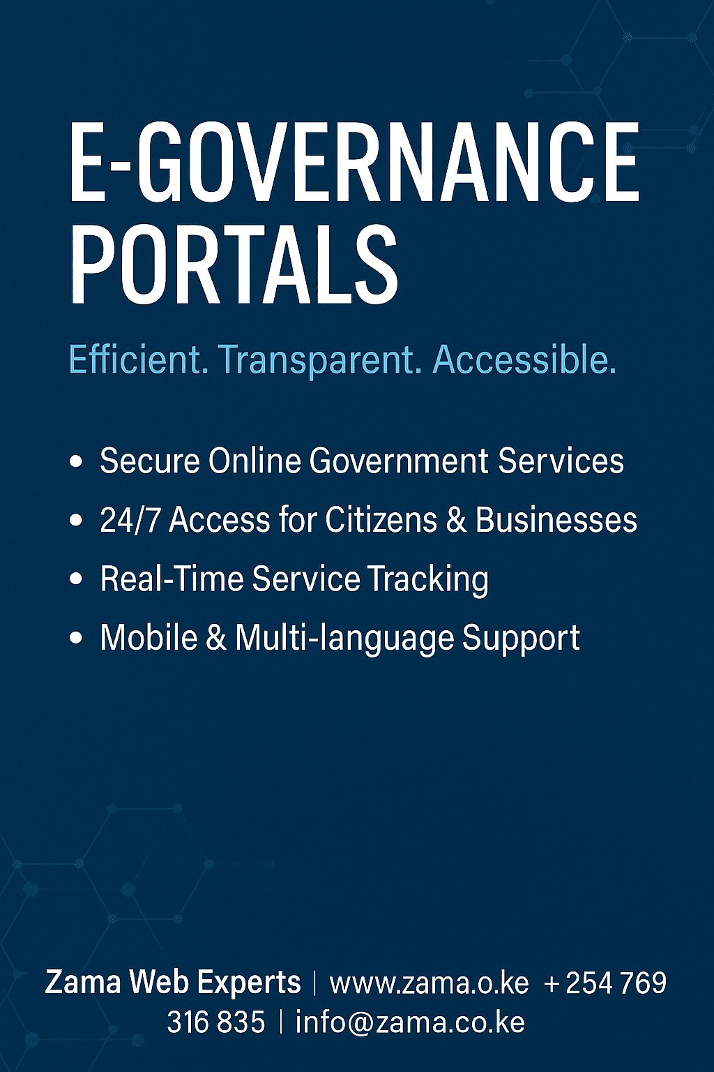 E-Governance Portals