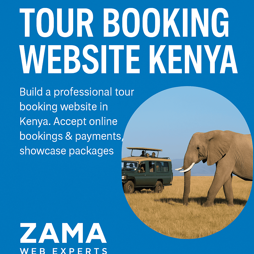  Tour Booking Website Kenya
