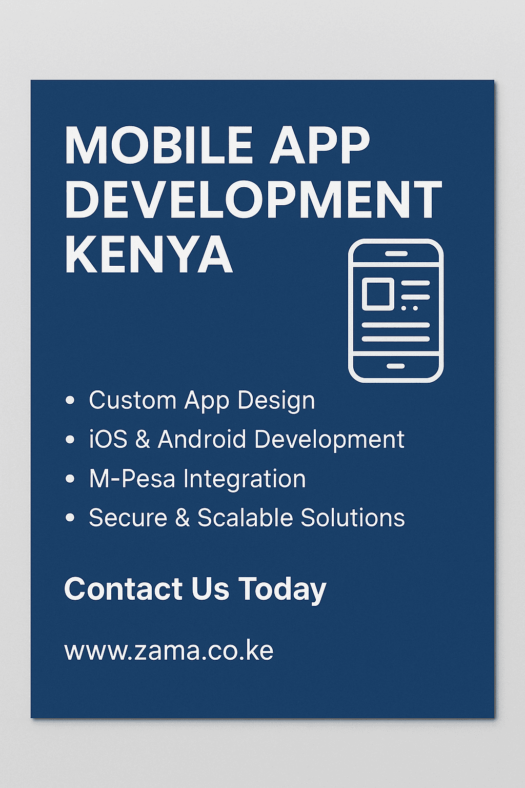 Mobile App Development Kenya