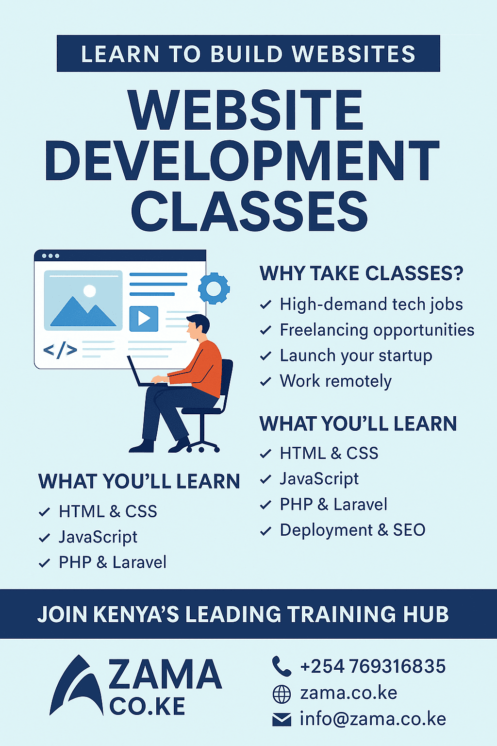 Website Development Classes