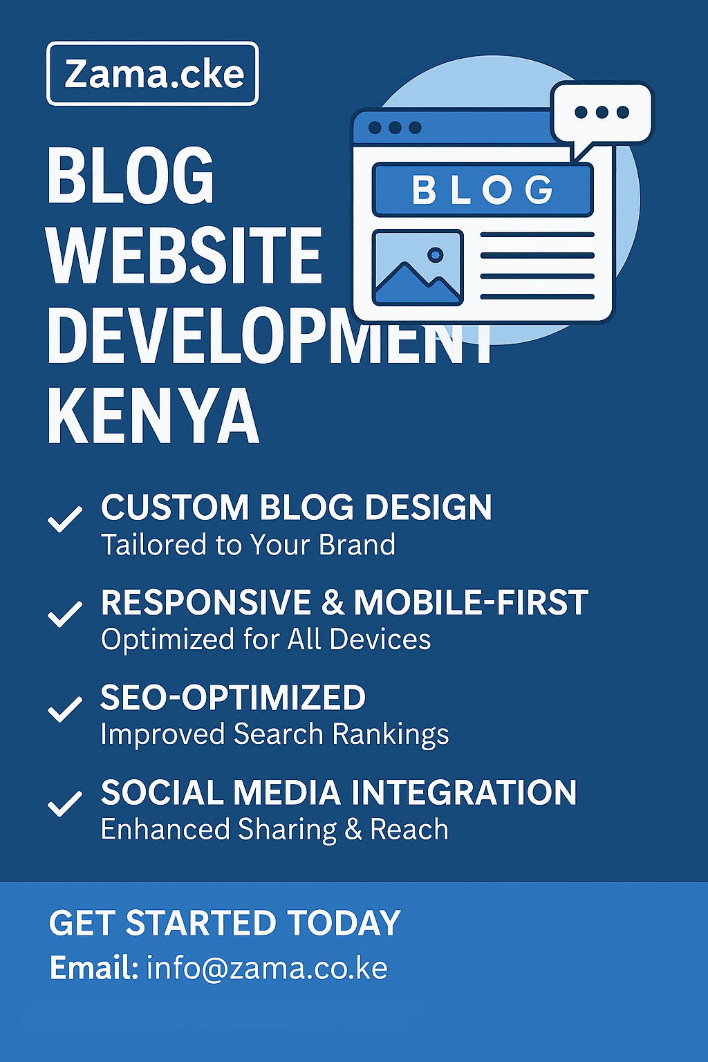 Blog Website Development Kenya