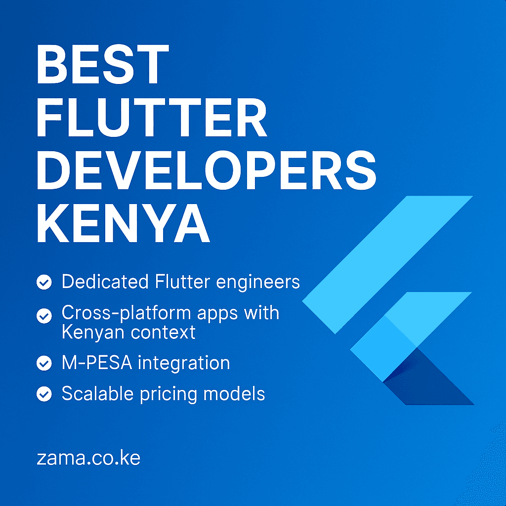 Best Flutter Developers Kenya