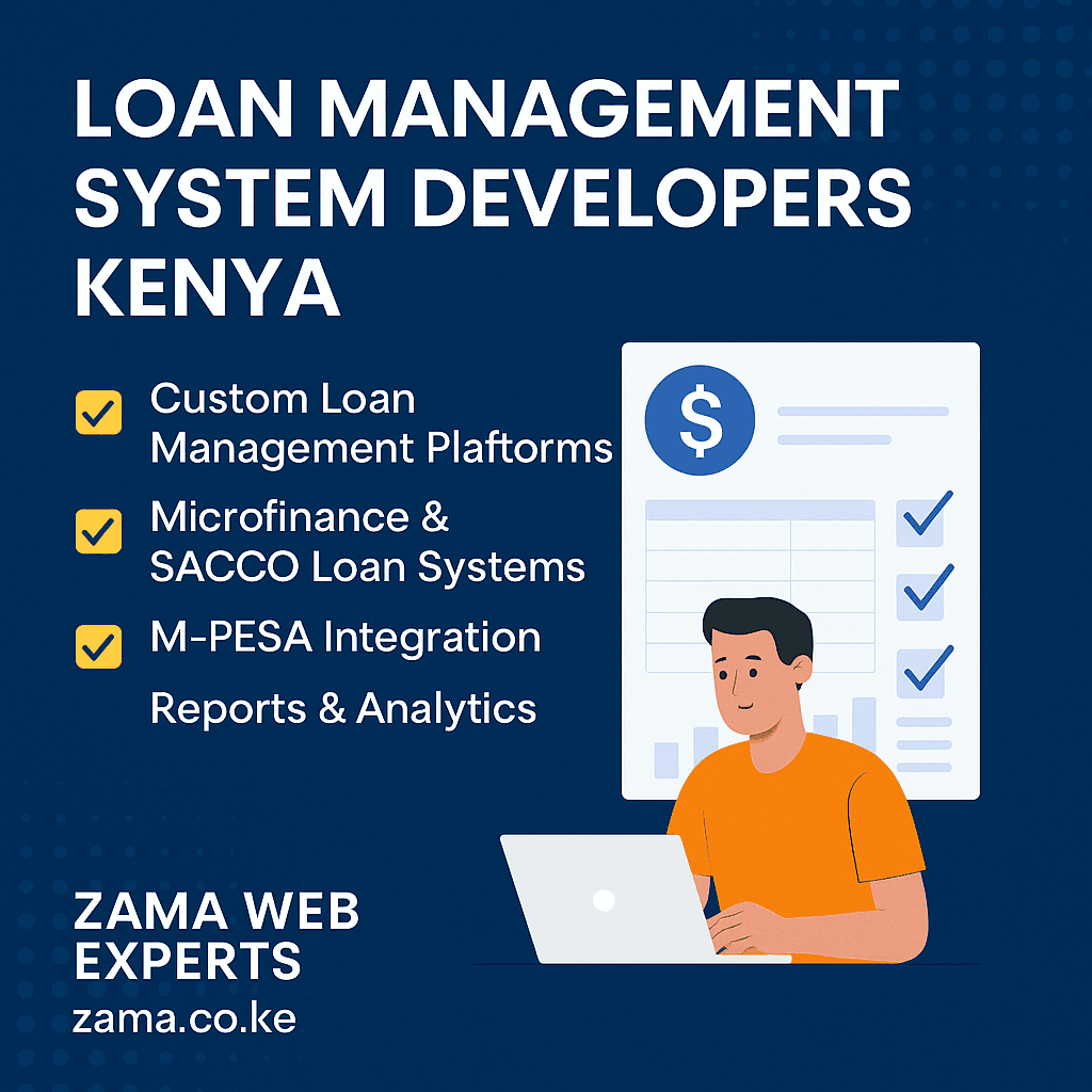 Loan Management System Developers Kenya