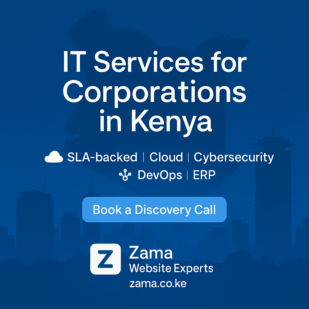 IT Services for Corporations in Kenya
