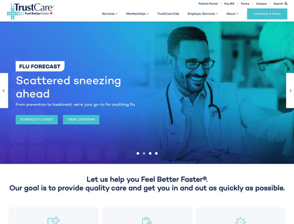 Medical Clinic Website Design
