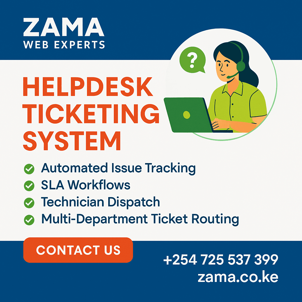 Helpdesk Ticketing System Kenya 