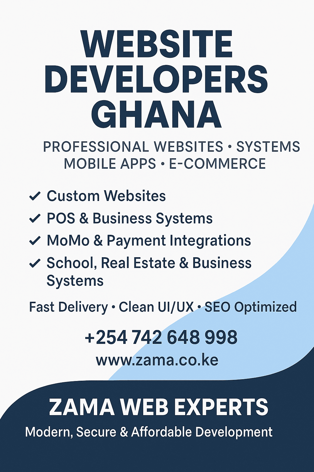 Website Developers Ghana