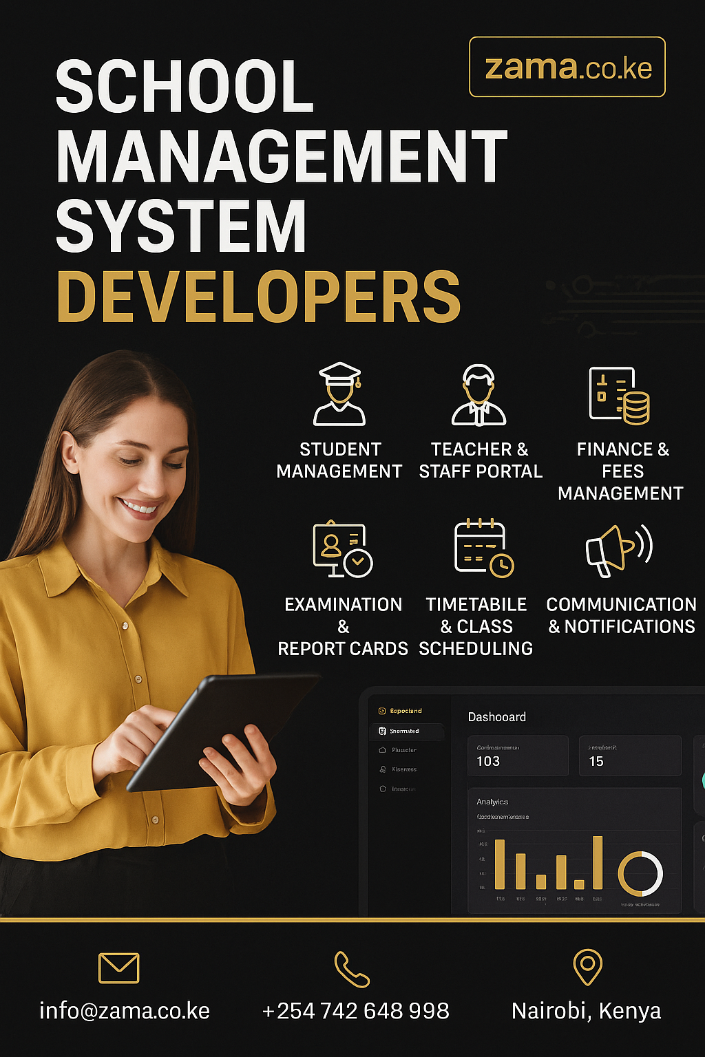  School Management System Developers 
