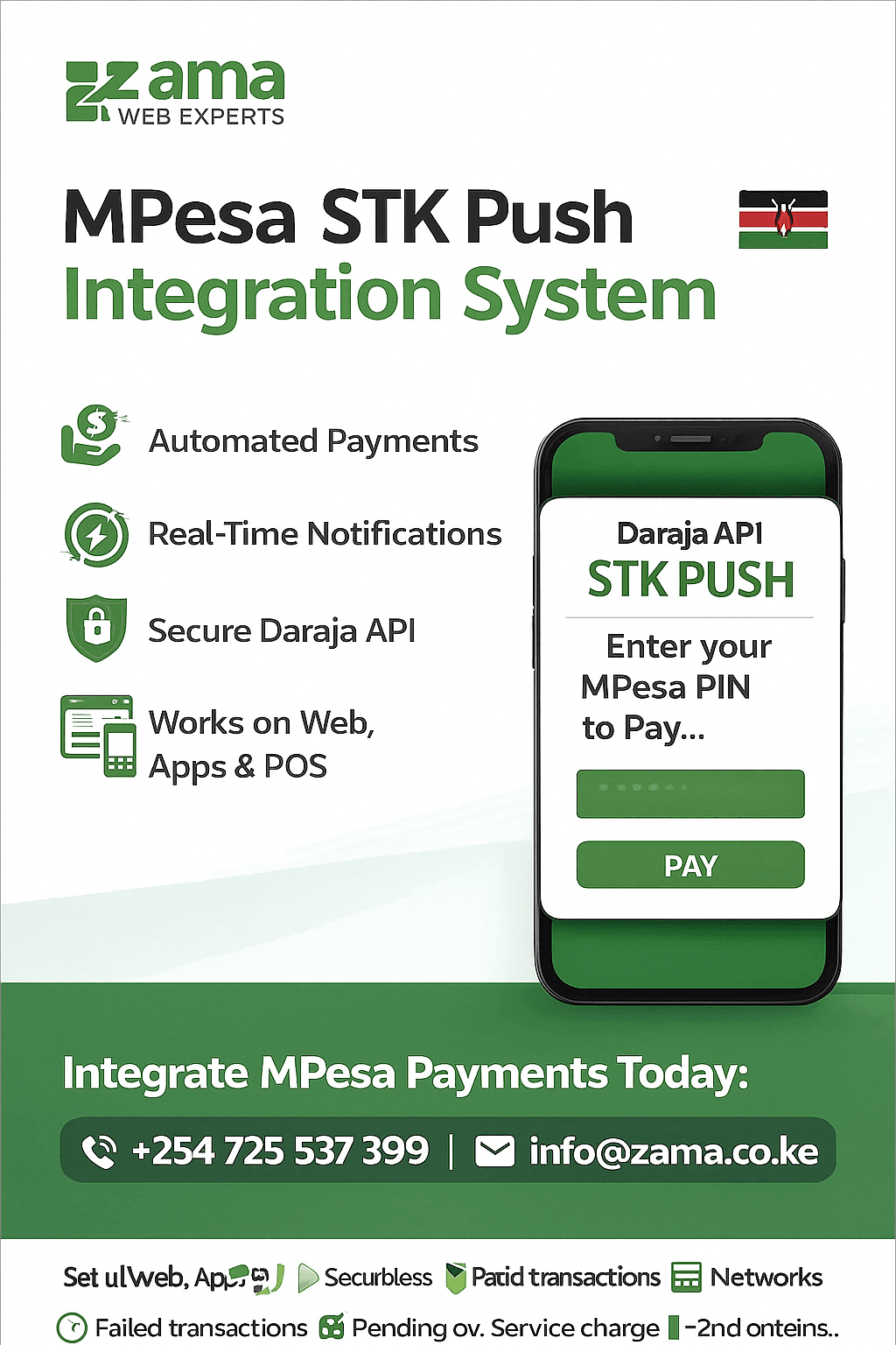 MPesa STK Push Integration System