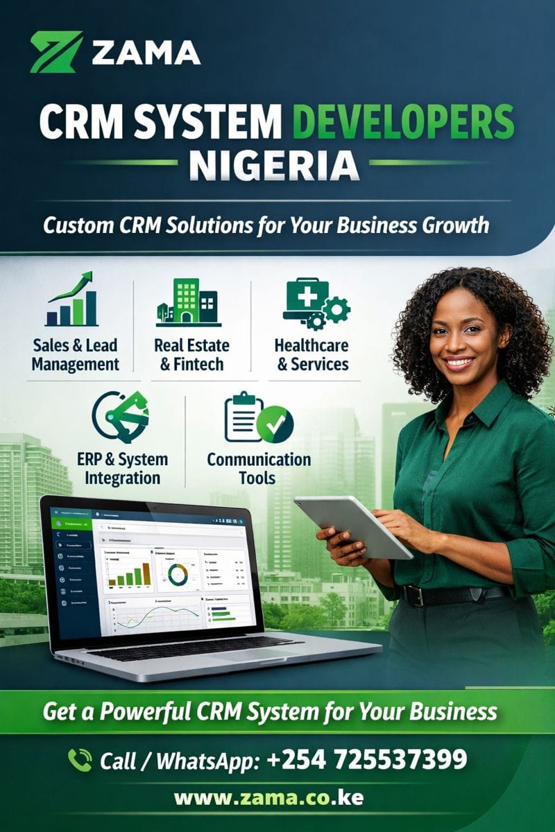 CRM System Developers Nigeria