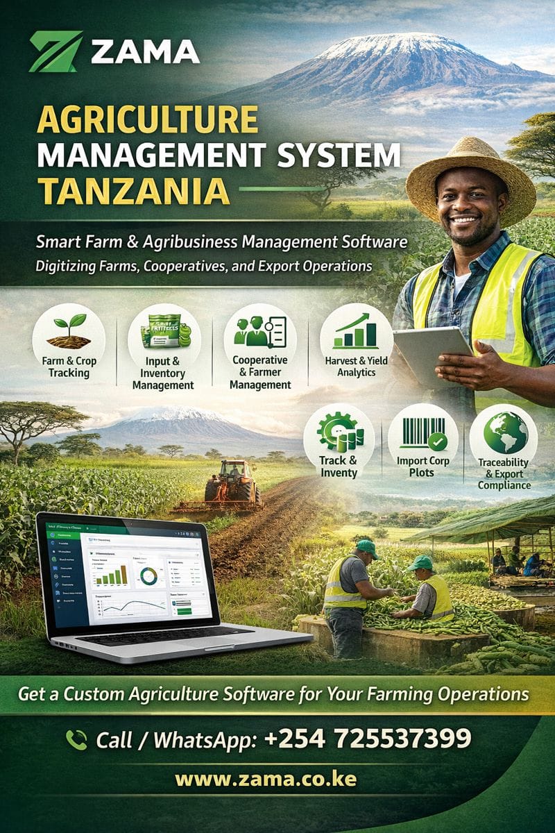 Agriculture Management System Tanzania