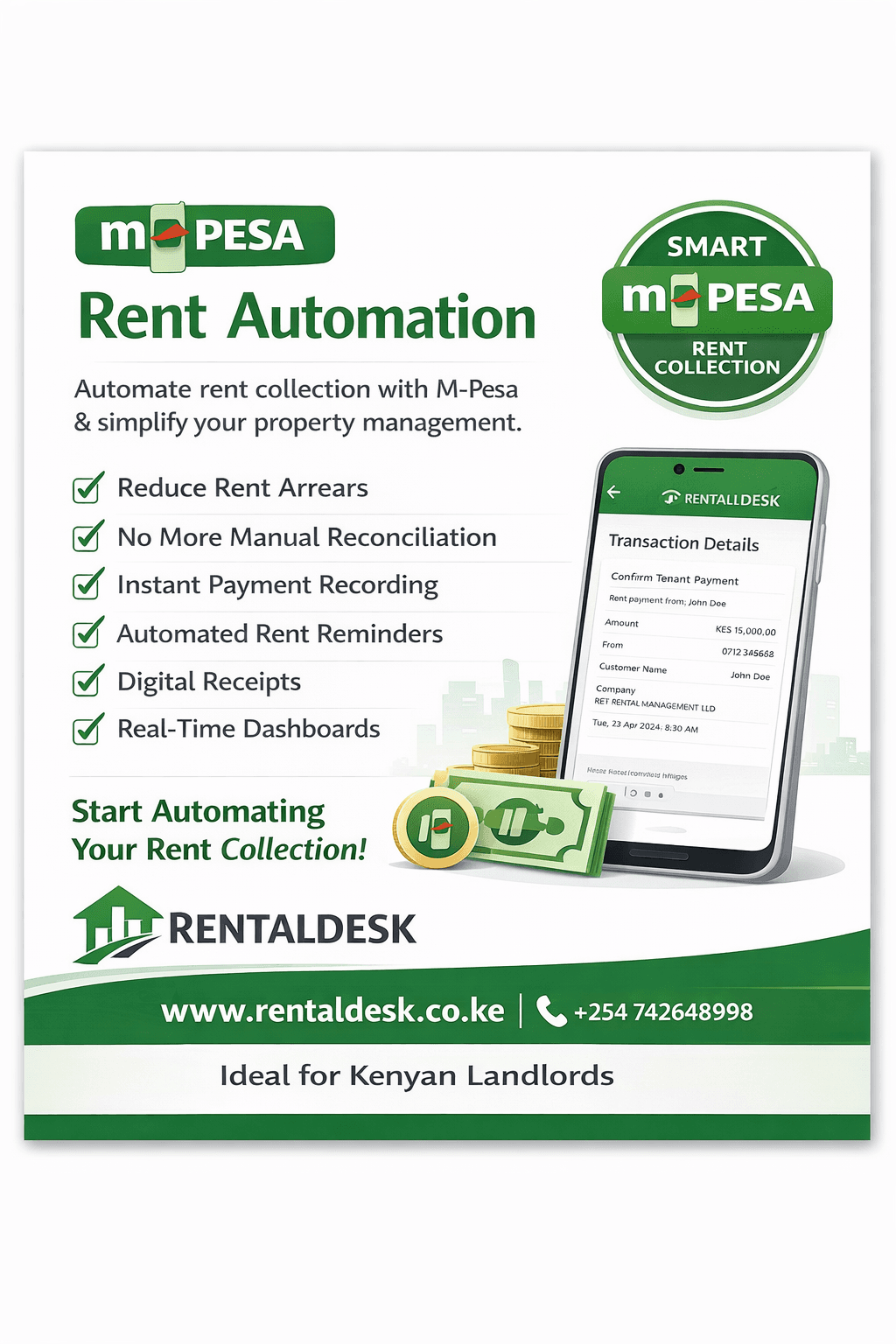 M-Pesa Rent Automation