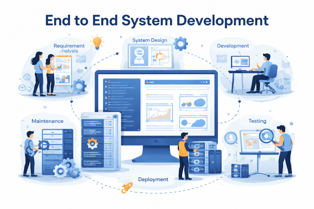 End to End System Development | Complete Business Software Solutions