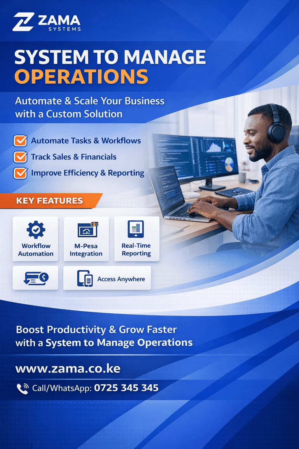 System to Manage Operations 