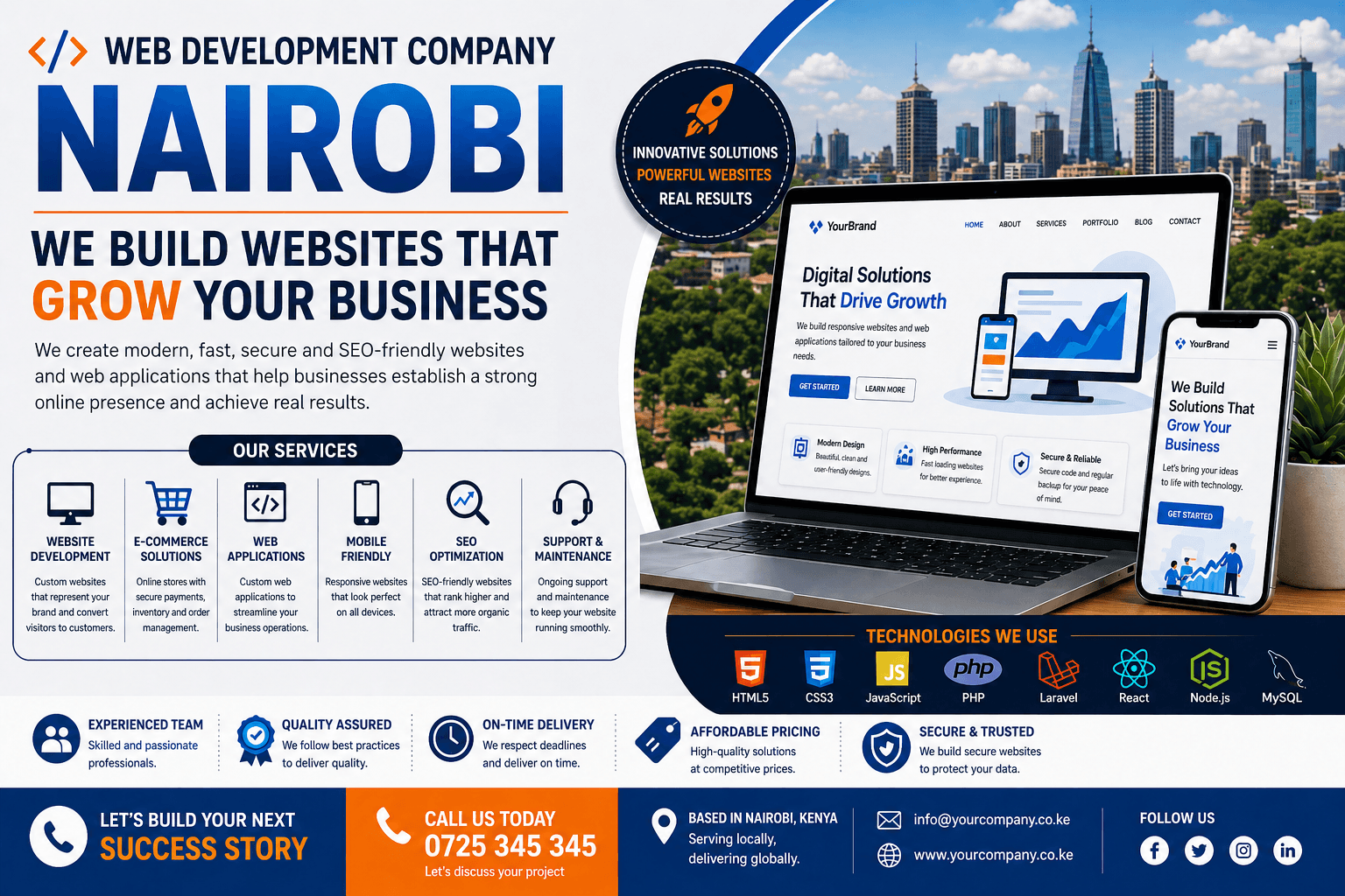 Web Development Company Nairobi