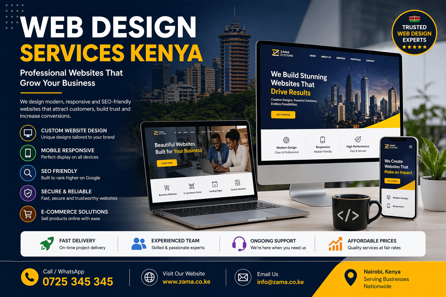 Web Design Services Kenya