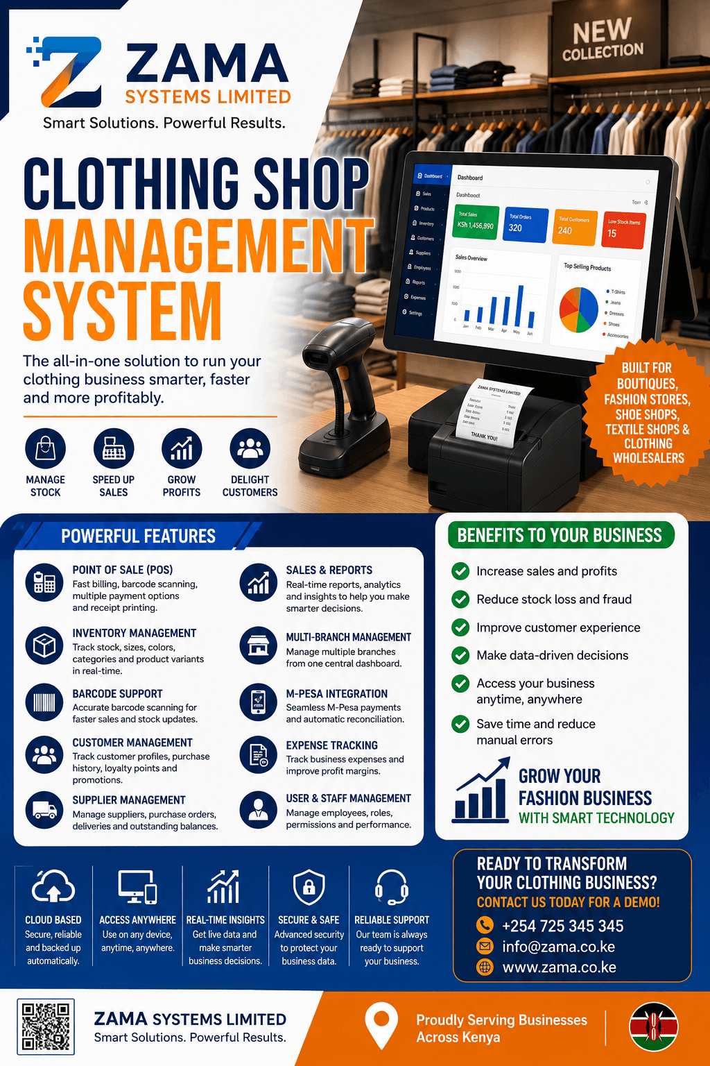 Clothing Shop Management System