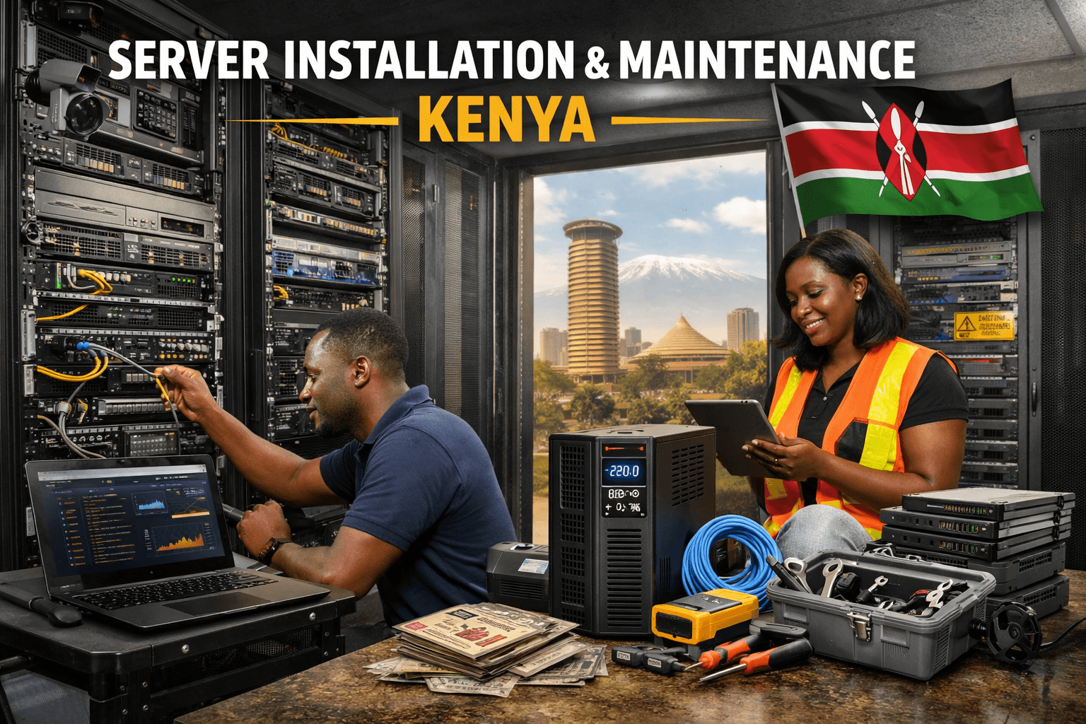 server installation and maintenance Kenya