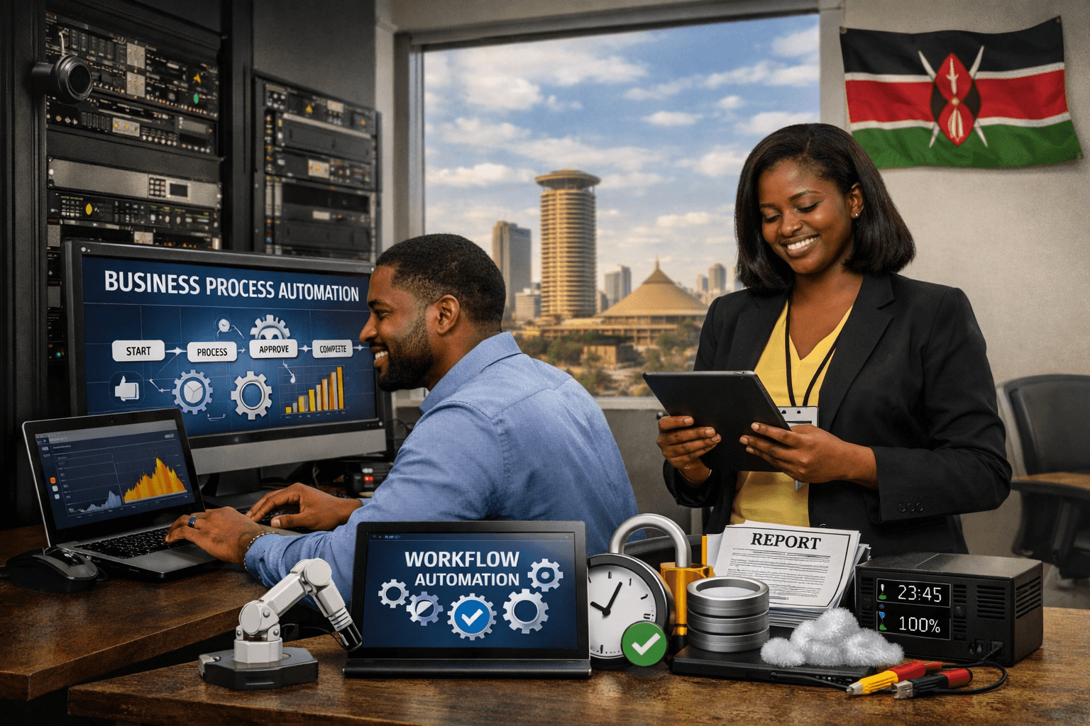 business process automation Kenya
