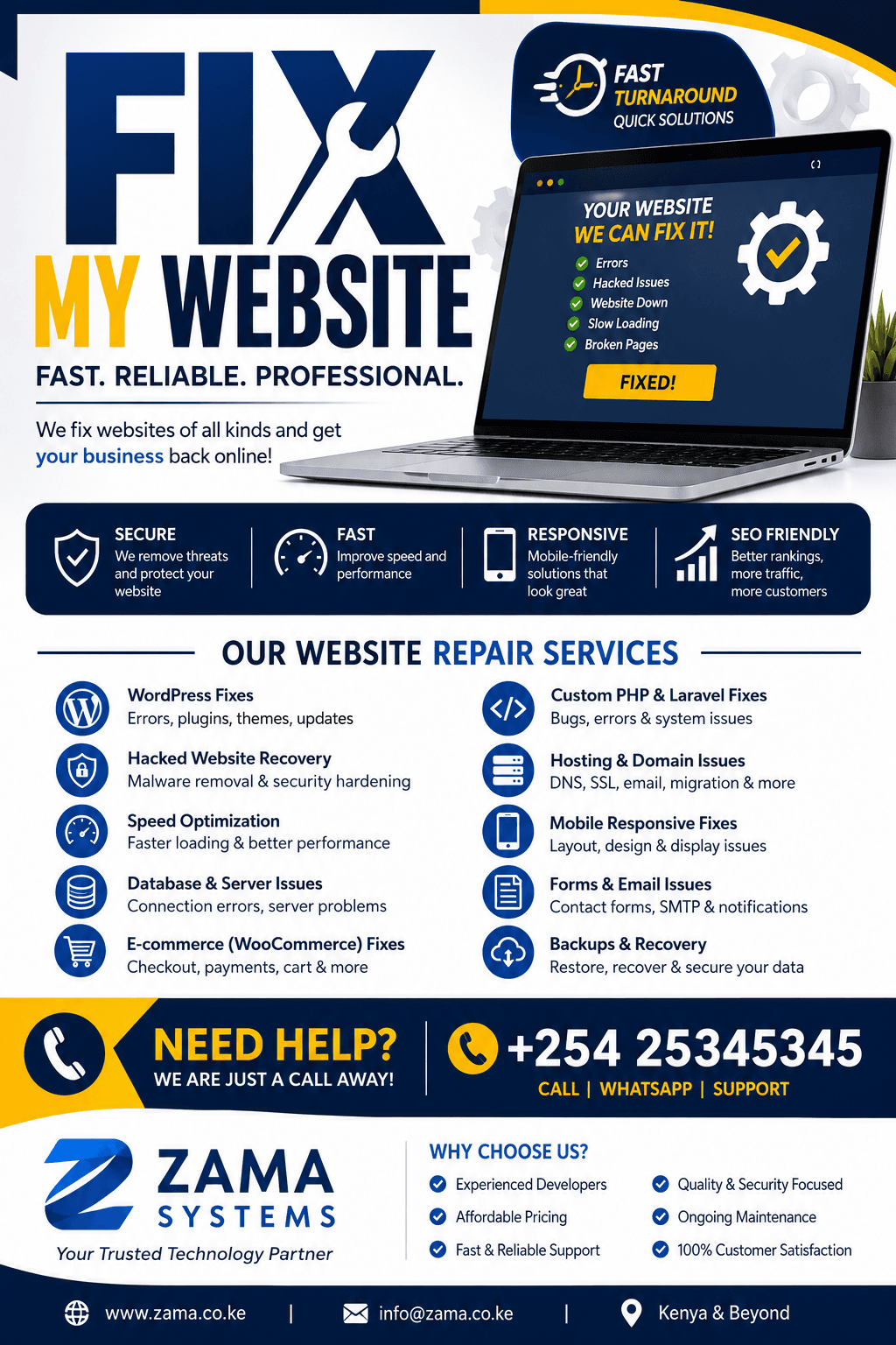 Fix My Website