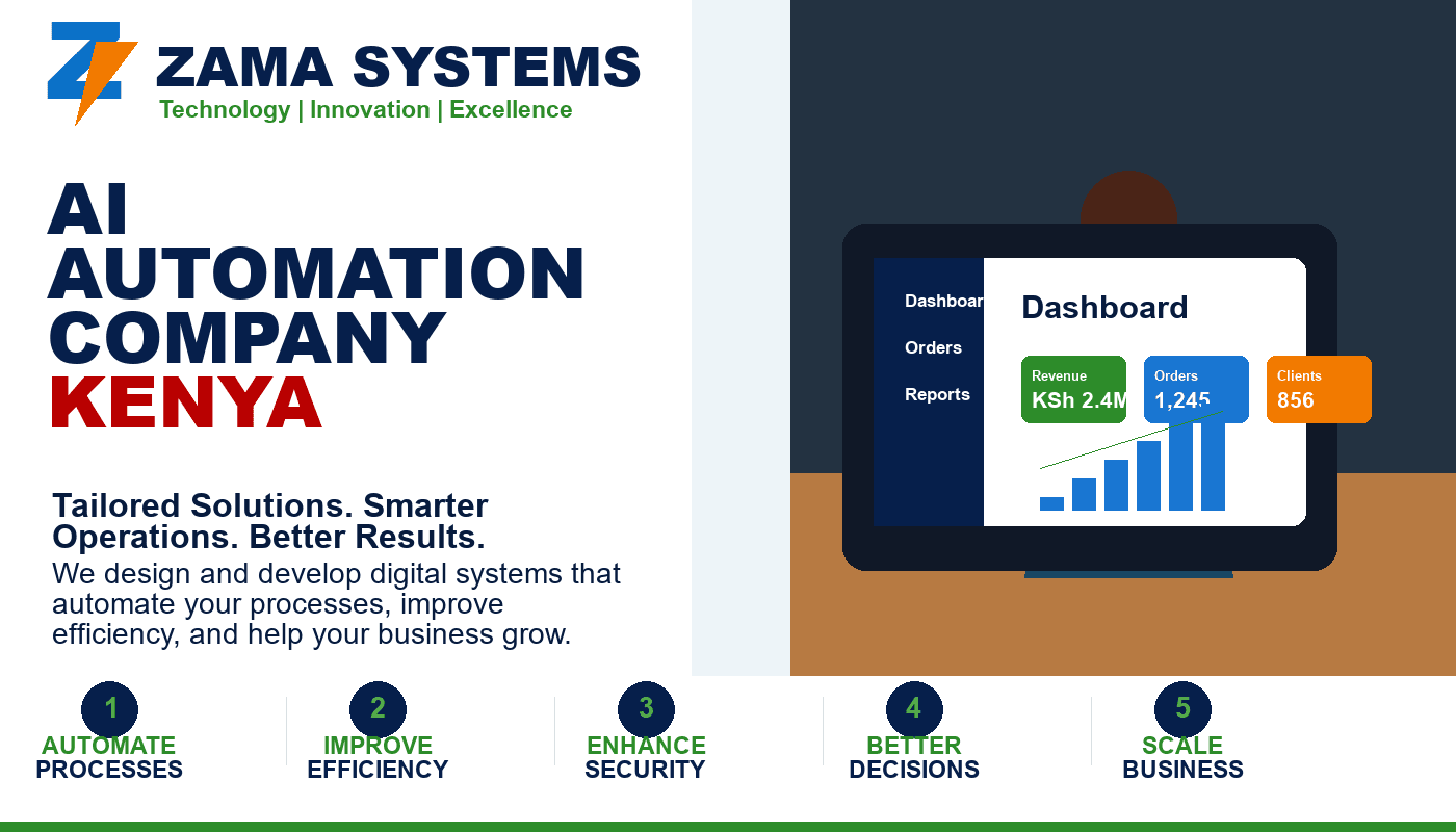 AI Automation Company Kenya by Zama