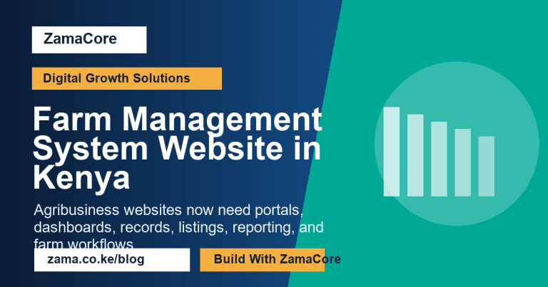Farm Management System Website in Kenya