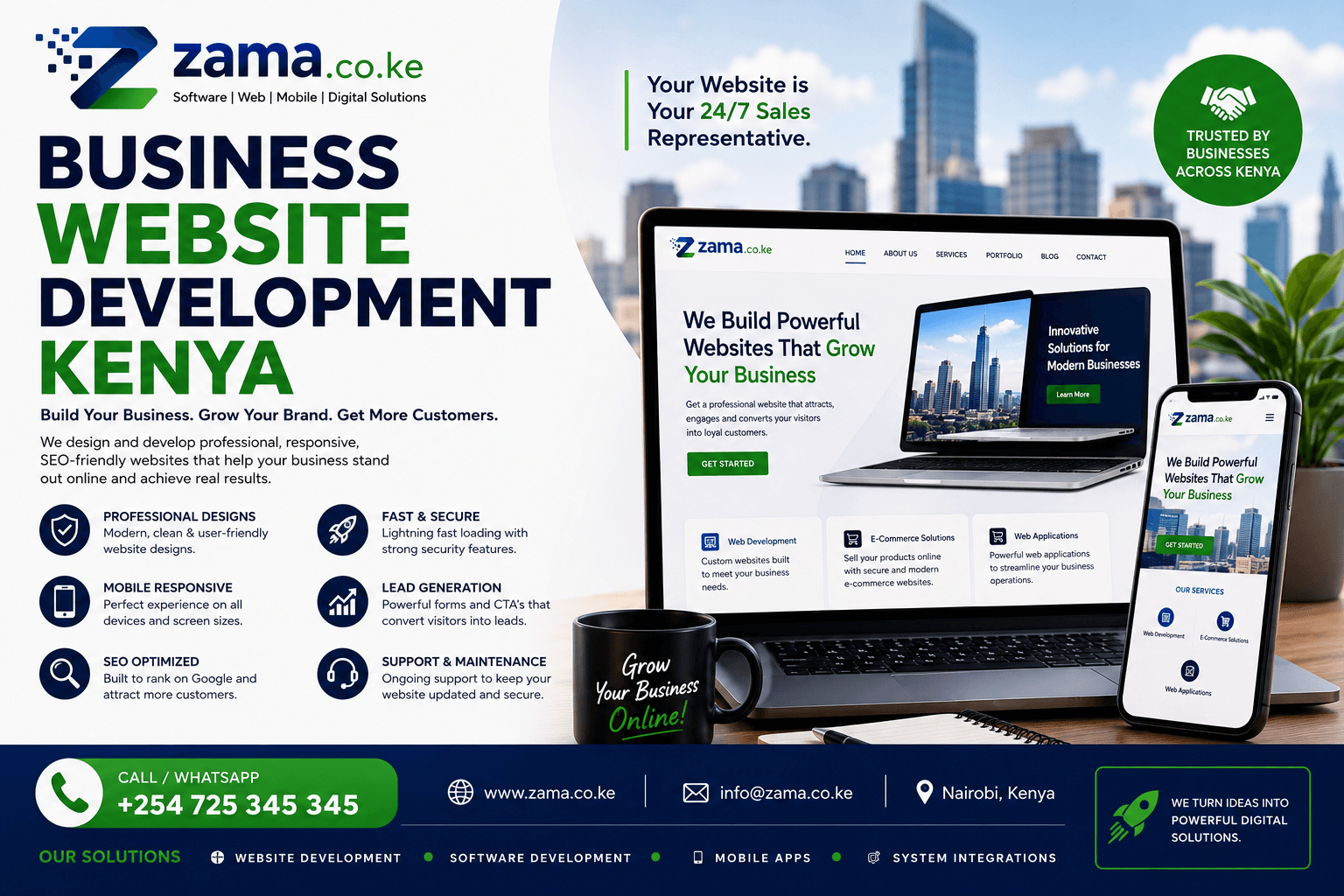 Business Website Development Kenya