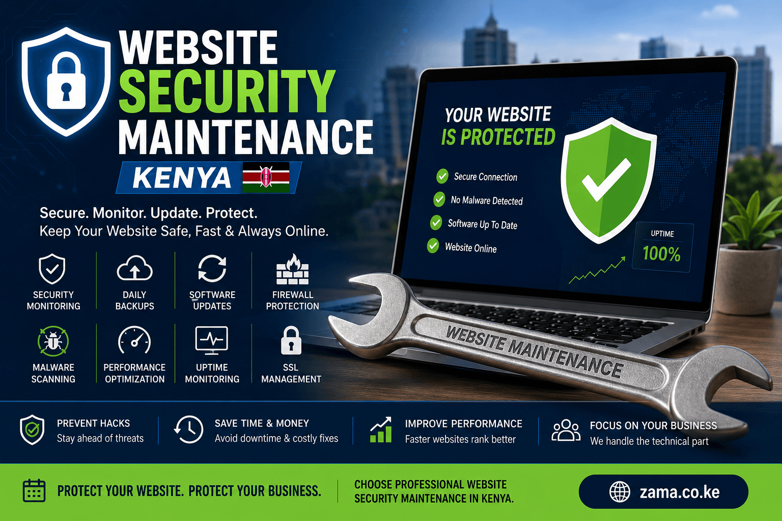 Website security maintenance Kenya