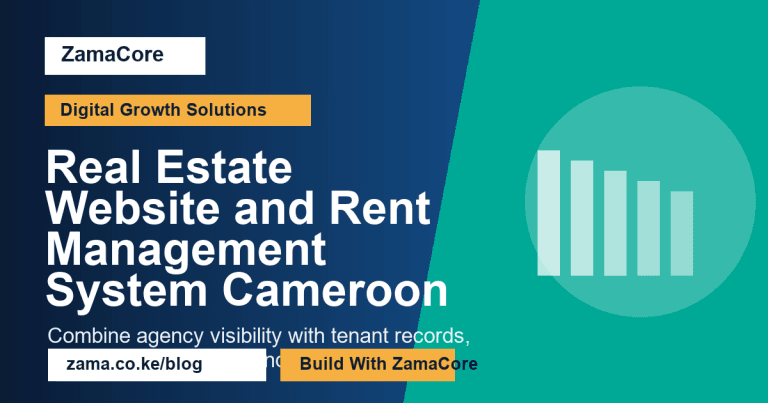 Real Estate Website and Rent Management System Cameroon