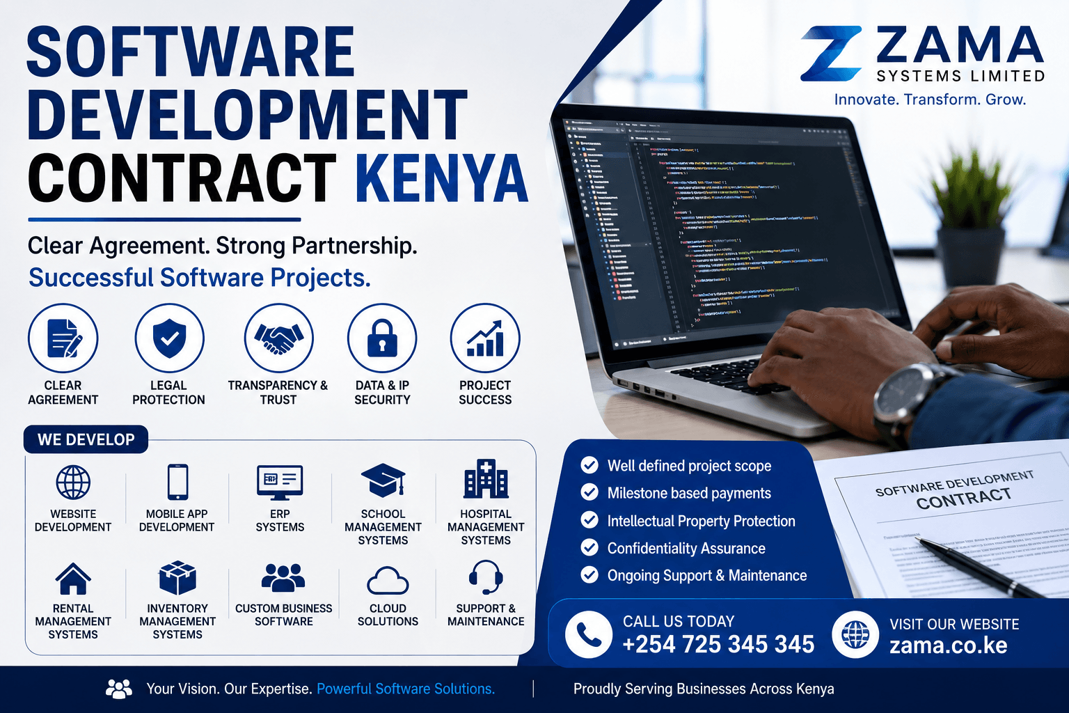 software development contract Kenya