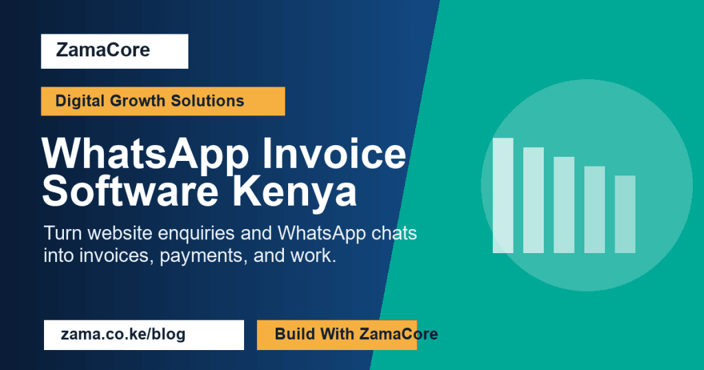 WhatsApp Invoice Software Kenya