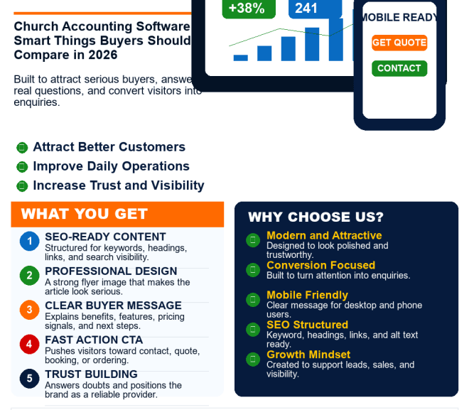 Church Accounting Software: 10 Smart Things Buyers Should Compare in 2026