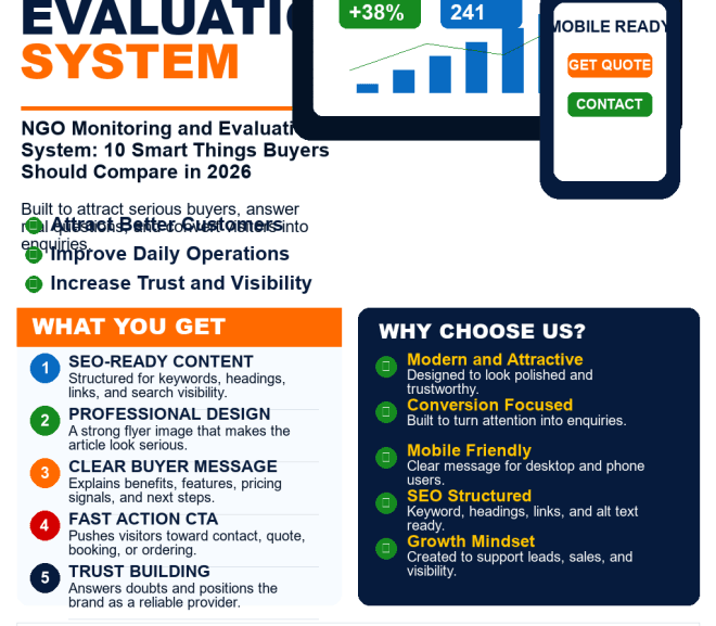NGO Monitoring and Evaluation System: 10 Smart Things Buyers Should Compare in 2026