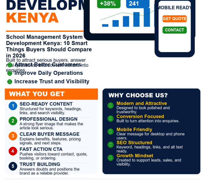 School Management System Development Kenya: 10 Smart Things Buyers Should Compare in 2026