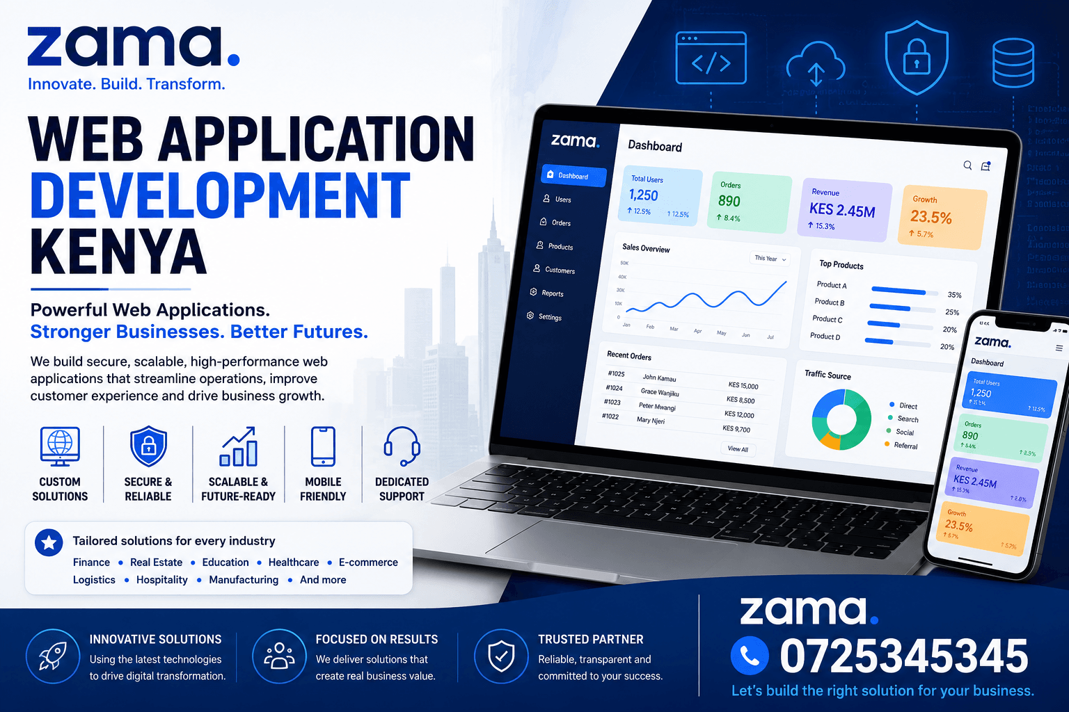 Web Application Development Kenya