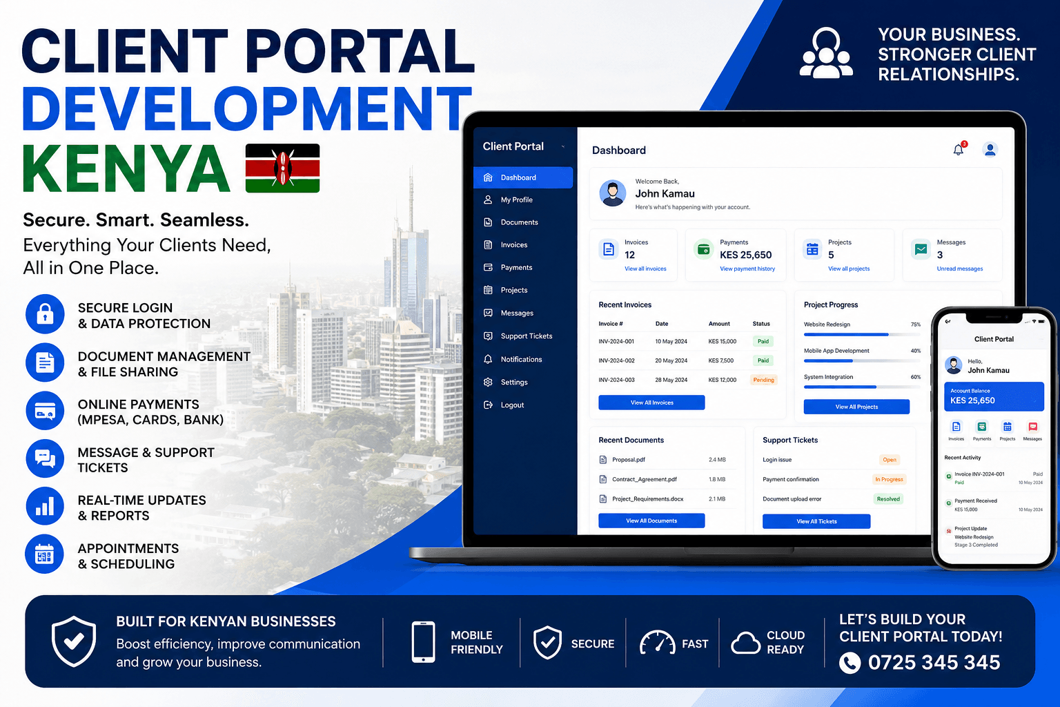 Client Portal Development Kenya
