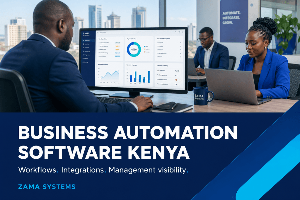 Business Automation Software Kenya by Zama Systems