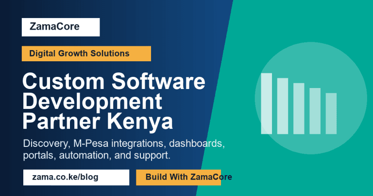 Custom Software Development Partner Kenya