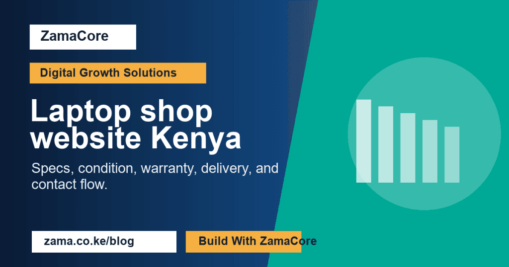 Laptop shop website Kenya