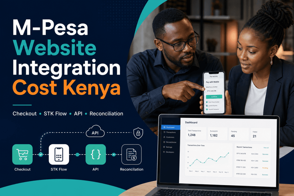 M-Pesa Website Integration Cost Kenya
