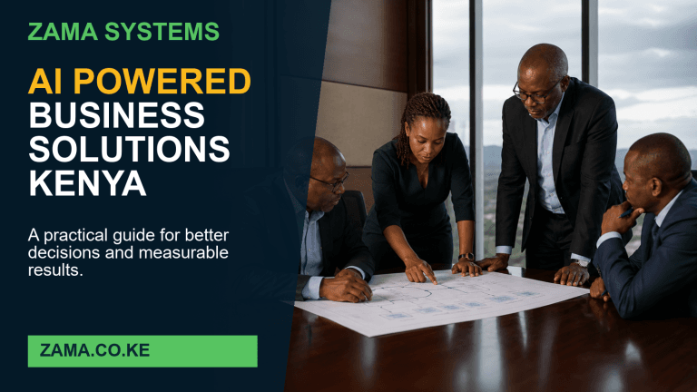 AI Powered Business Solutions Kenya - zama service guide