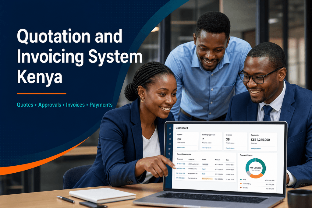 Quotation and Invoicing System Kenya