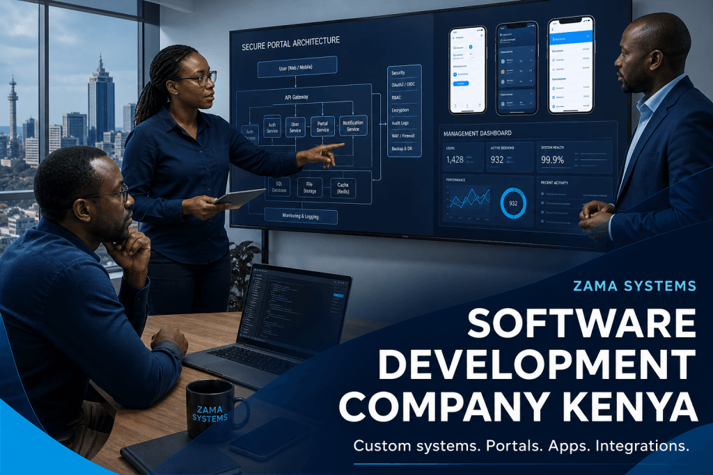 Software Development Company Kenya by Zama Systems
