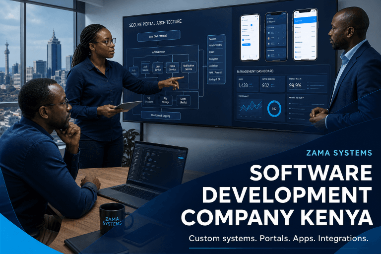 Software Development Company Kenya by Zama Systems