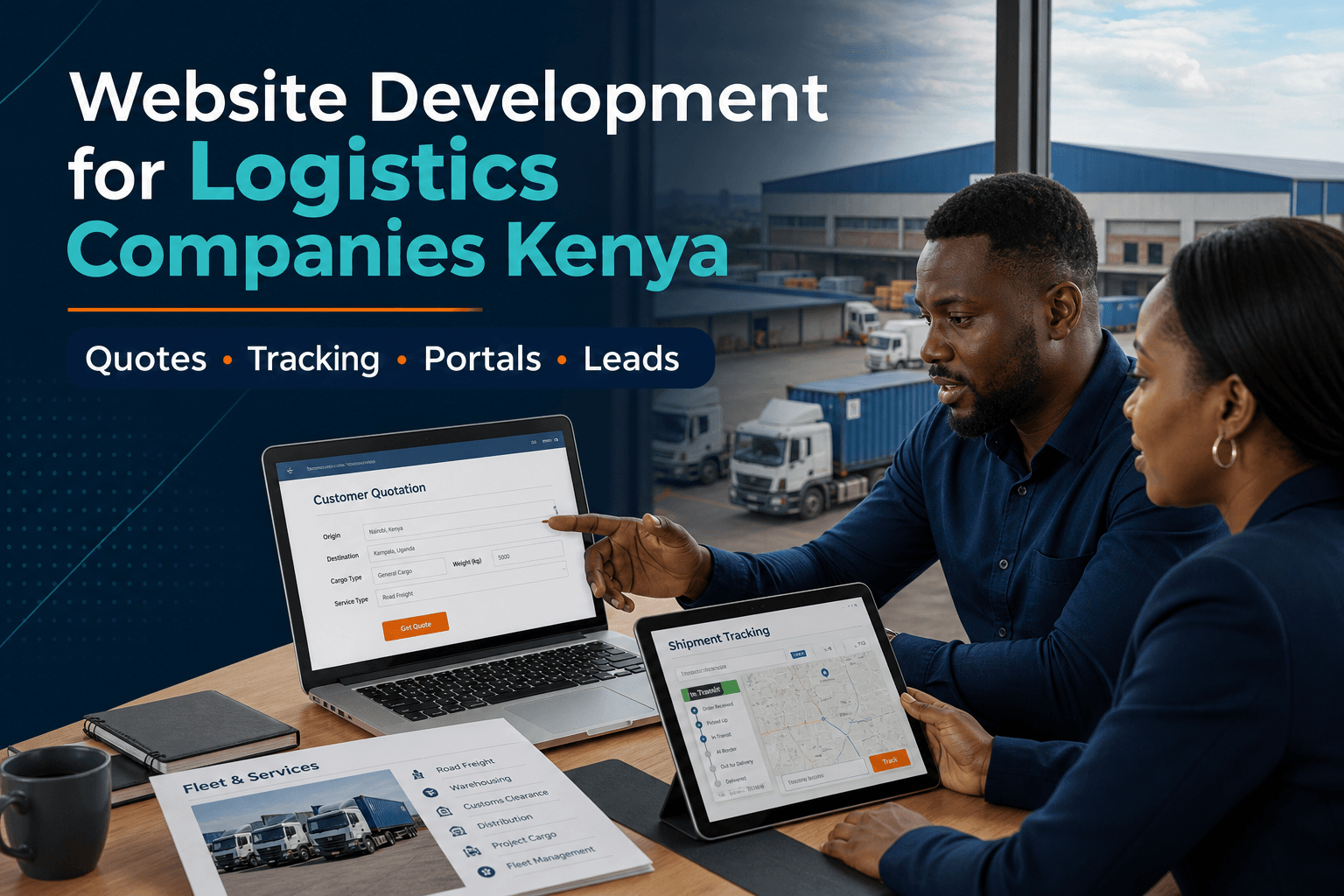 Website Development for Logistics Companies Kenya