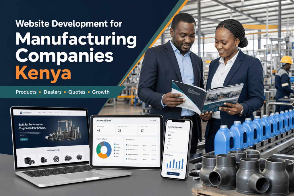 Website Development for Manufacturing Companies Kenya