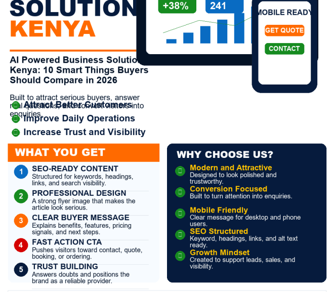 AI Powered Business Solutions Kenya: 10 Smart Things Buyers Should Compare in 2026